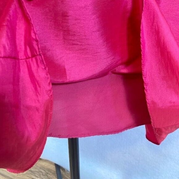 Mori Lee  2 Piece Dress Strapless Dress Bold Barbie Coquette Y2K Prom Formal 10 - Picture 9 of 9